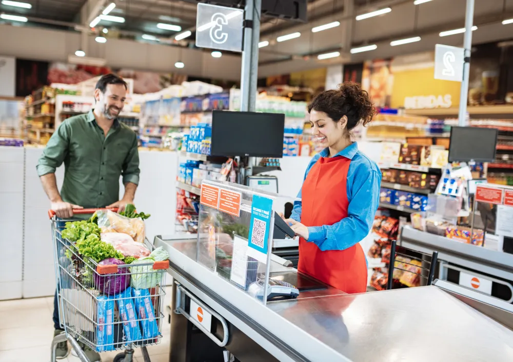 Ergonomic Checkout Walkaround